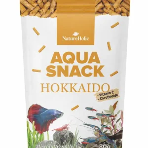 Zertifiziert NatureHolic AquaSnack Hokkaido Sticks, Futtersticks, 30 g